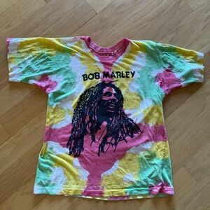 1980’s Bob Marley Tie-Dye Short Sleeve Tee